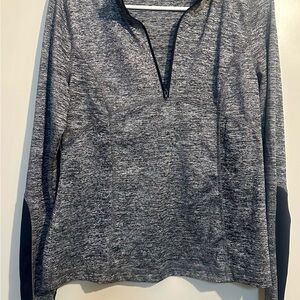 Gray athletic Pullover